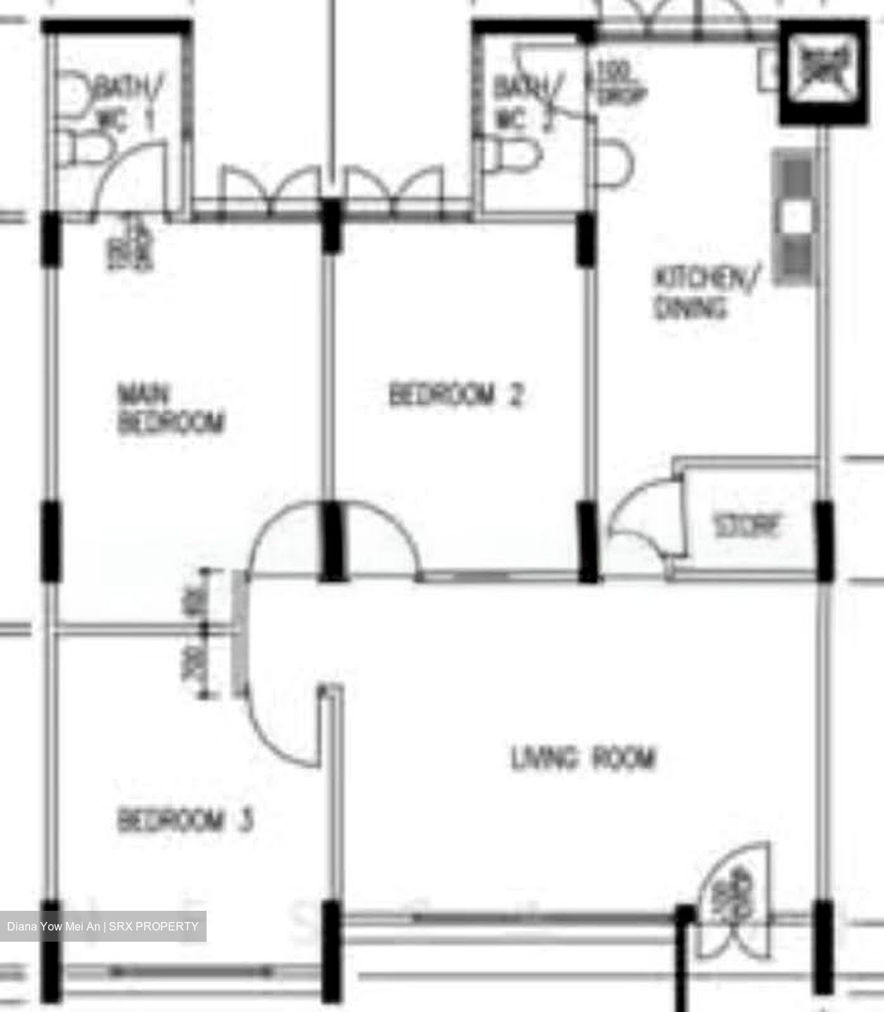 Blk 207 Serangoon Central (Serangoon), HDB 4 Rooms #565137981